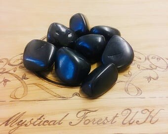 Shungite Tumble stones, Ancient Magic, Healing Crystals, Altar Tools, Hope Stone, Hard To Find Gems, Mental Health,Grounding Crystal