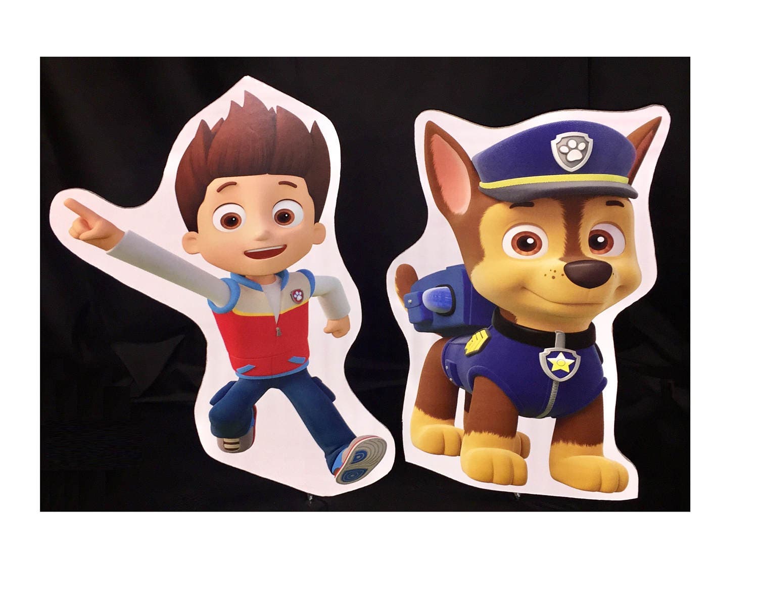 Paw Patrol characters Party Prop Cutouts kids characters