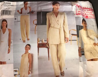 Vintage Vogue Dress Suit Pattern 2255