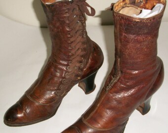 Victorian Side Lace Boots