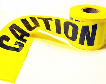 Vintage "Caution Tape"