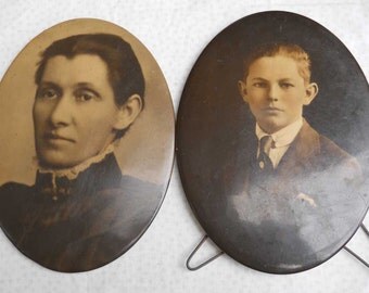 Meet the Ancestors Tintype Photo Vintage