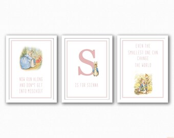 Peter Rabbit Trio GIRL/BOY/UNISEX versions
