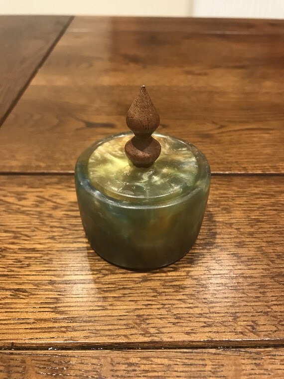 Small Translusent Resin Ring Pot