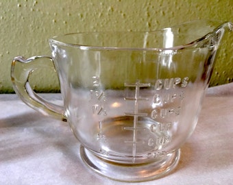 Antique Spry Measuring Mixing Pitcher