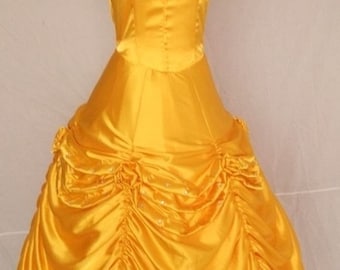 Belle Princess Dress Belle Cosplay Dress Belle Costumes Custom made Size