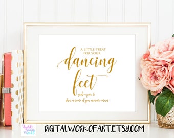 Dancing Shoes Sign,A little Treat for your dancing feet sign,Sole Mates Signs,Floral boho sign,Flip flop Sign,Dance Floor Signs, #SG