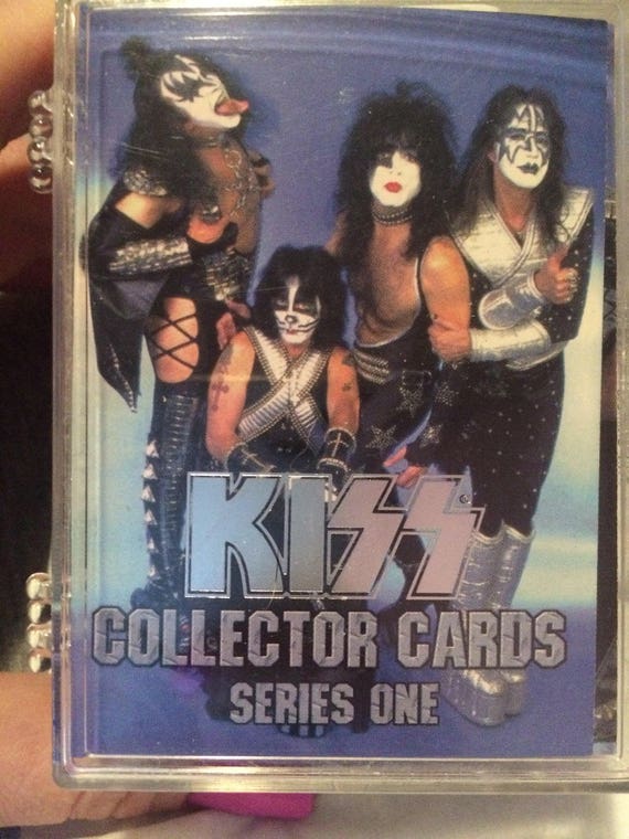 KISS Trading Cards Series One 1997 PLUS 6 Insert Cards