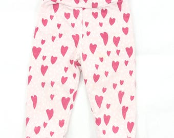 valentines leggings baby girl organic leggings baby girl