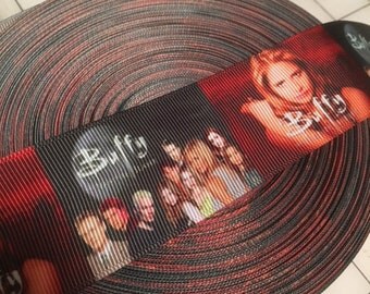 Buffy the Vampire Slayer PLEASE NOTE:any qty of this ribbon purchased after 7.8.17 will be 1 in width