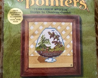70's Vintage Needle Pointers #5341 "Terrarrium Snifter" Unopened Kit