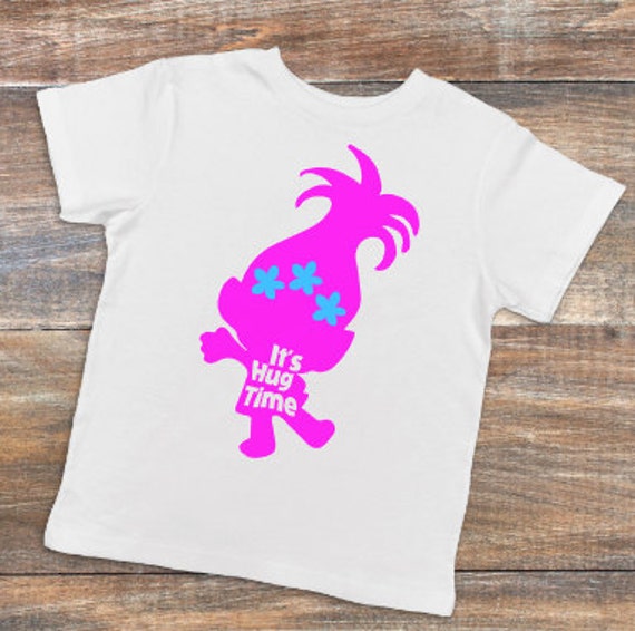 Download Kids Trolls Poppy Shirt It's Hug Time