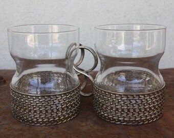 Iittala Finland Tsaikka retro/vintage glasses Tim Sarpaneva 1957 Mid century