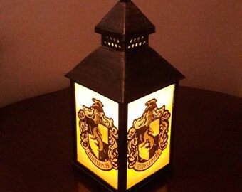 Harry Potter Hufflepuff House Crest Lantern