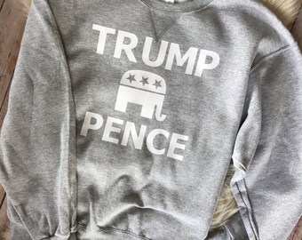 Trump Pence Adult Unisex Sweater/Republican,Donald Trump Shirts, Trump Sweatshirts,Trumplican, Make America Great Again T-Shirt,Inauguration