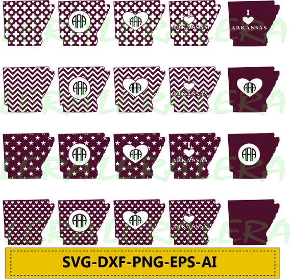 Download 60 % OFF, Arkansas State SVG,Arkansas Monogram Frames ...