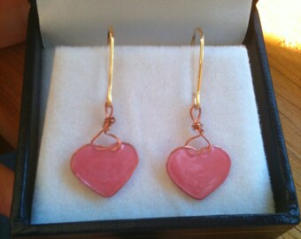 Painted Sweetheart Earrings