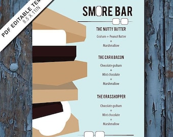 Smores bar | Etsy