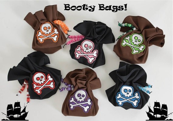 Items similar to Pirate Booty Bag on Etsy