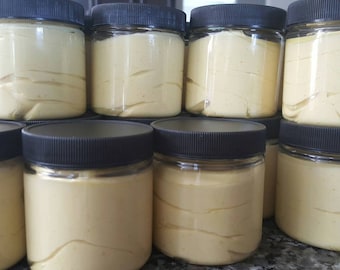 Grade A Whipped Shea Butter/Organic Moisturizer/Body Butter/Handmade Skincare/Organic Shea Butter/ Scented Shea Butter/Vegan Friendly