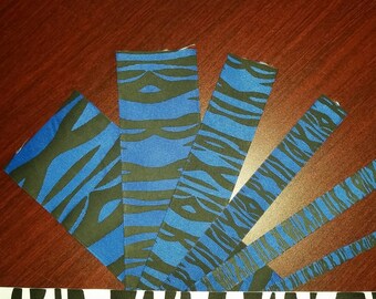 Zebra print grosgrain ribbon available in 6 sizes. 5 yards for 1.75