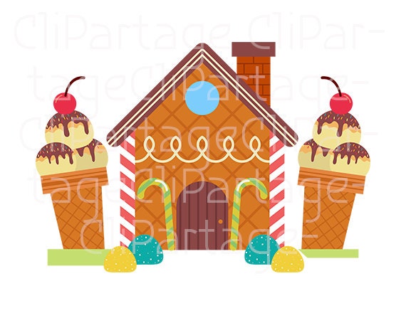 candy house clipart - photo #33