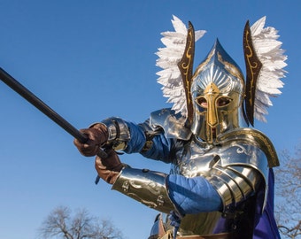 LOTR Gondor Fountain Guard Armor Suit with a helmet