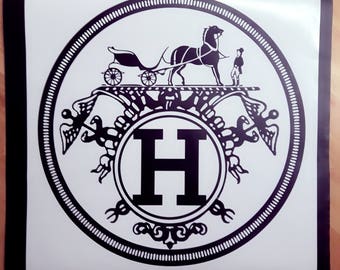 Hermes logo | Etsy
