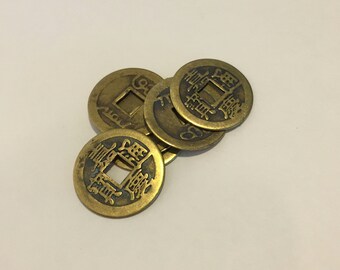 Talisman, Prosperity, Chinese Coin, I-Ching