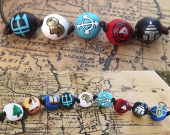 SPECIAL: Percy Jackson Beaded Necklace + Annabeth Chase Camp Half Blood Necklace or 2 Percy Jackson Beaded Necklaces