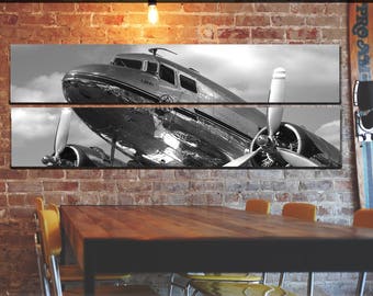 Airplane wall art | Etsy