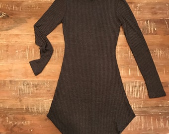 Ribbed Sweater Dress