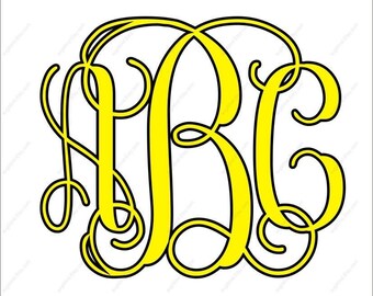 vine monogram svg, vine monogram svg font, vine monogram alphabet