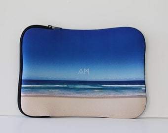 Neoprene Laptop Case, Laptop Bag, Laptop Skin, Laptop Case, Laptop Cover, Laptop Sleeve, Computer Case, Computer Bag, Computer Sleeve, Beach