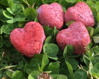 Kids seed bombs/ colored/ dinosaurs/party/girls and boys party favors/heart/eco-friendly/recycle material/wildflower