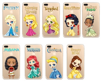 Cute Disney Chibi Custom Made Phone Case