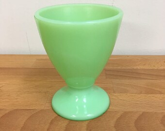 McKee Jadeite Footed Tumbler Cup