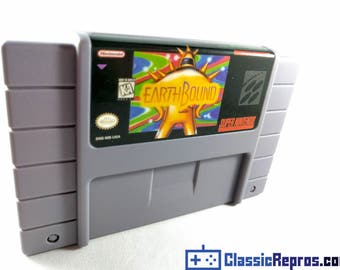 Earthbound - Super Nintendo Snes - Reproduction Game - US/NTSC Version - Fast US shipping
