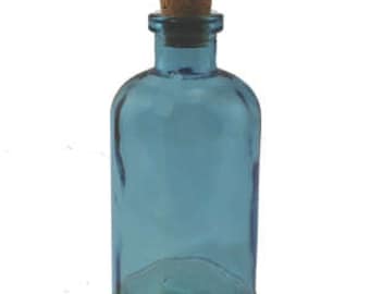 8 oz Blueberry Apothecary Glass Bottle for Reed Diffuser