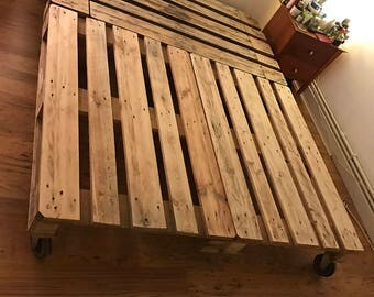 Double Pallet Bed