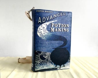 Advanced Potion Making Leather Book Bag