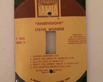 Stevie Wonder Innervisions Vinyl Record Switchplate Cover
