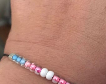 Transgender Pride Wish Bracelet