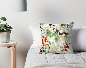 Watercolor Pillow, Pastel Throw Pillow, Abstract Art Pillow, Pastel Cushion Cover, Abstract Pillow, Art Pillow, Pillow Cover, Sofa Pillow