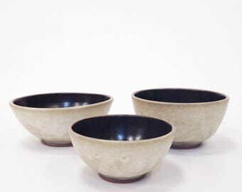 Ships Now- 3 small cereal bowls