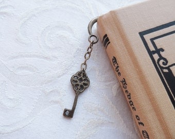 Skeleton Key Charm, Bookmark