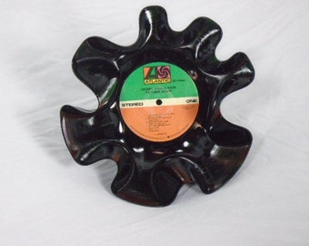 Crosby Stills & Nash "Daylight Again" Recycled Record Bowl