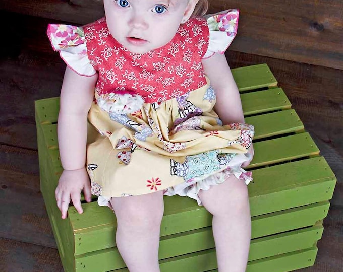 Baby Girl Dress - Baby Outfit - Newborn Gift - 1st Birthday - baby shower - Reborn Doll - toddler dress - newborn to 24 months