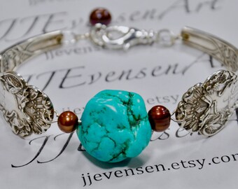Sterling Spoon Bracelet POPPY