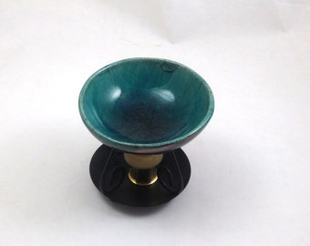 Aromatherapy RAKU Essential Oil Diffuser Handmade Ceramic Pottery